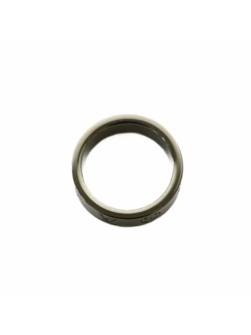 Louis Vuitton Signature Collection Ring LV Mosaic Thin Monogra Solid L